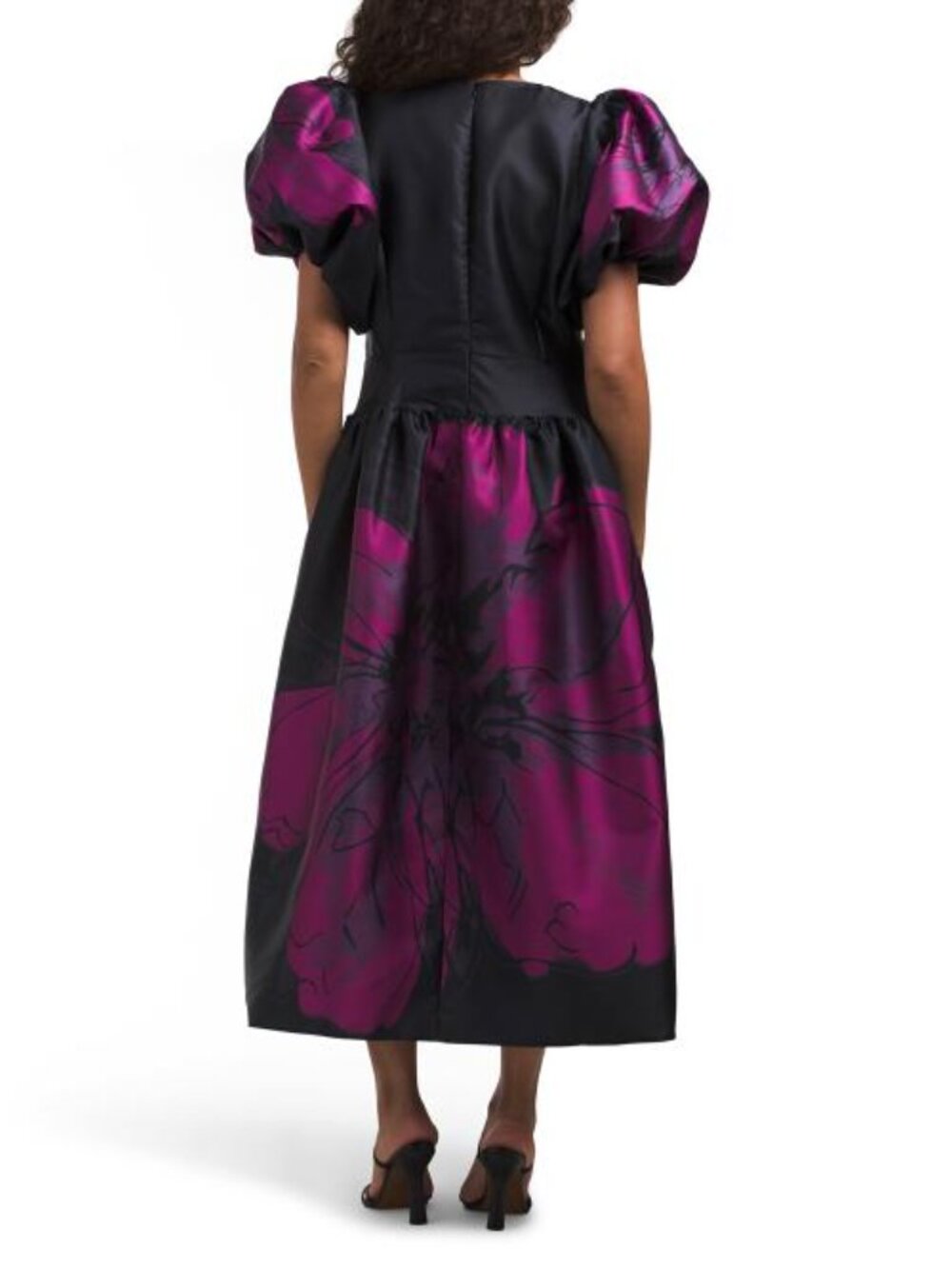 NANCY YANG Floral Cocktail Dress - Picture 2 of 5